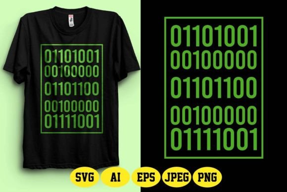 01101001 Computer Programmer Graphic Review
