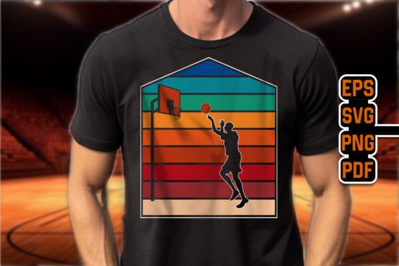 Basketball Retro Graphic T-Shirt Design Review