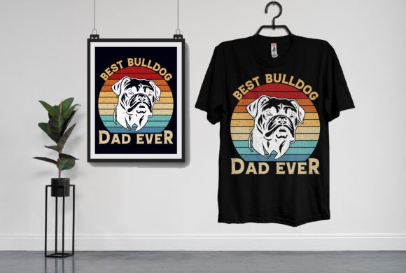 Bulldog T-Shirt Design Graphic Review