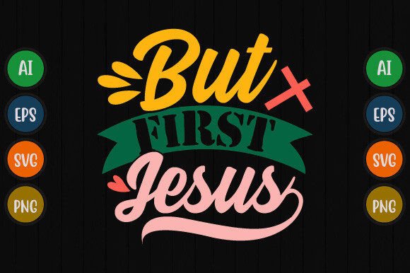 But First Jesus Typography Graphic Tee Review