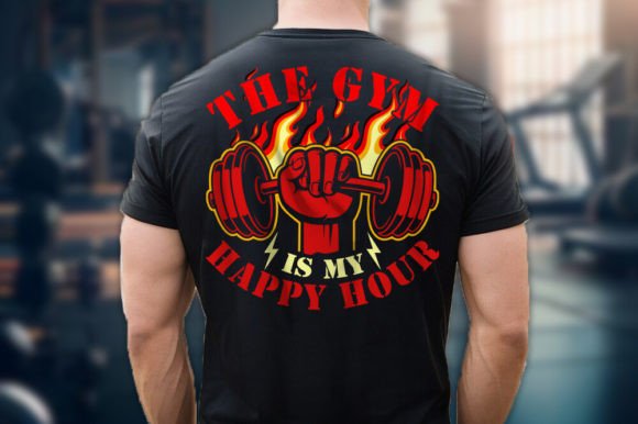 Gym Fitness Graphic T-Shirt Design SVG Review