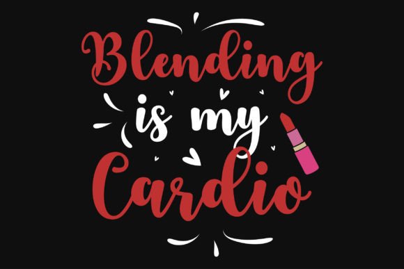 Makeup Lipstick Graphic Tshirt Design Review