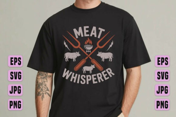 Meat Whisperer PNG Graphic: A Designer's Review