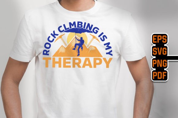 Rock Climbing is My Therapy Graphic Tee Review