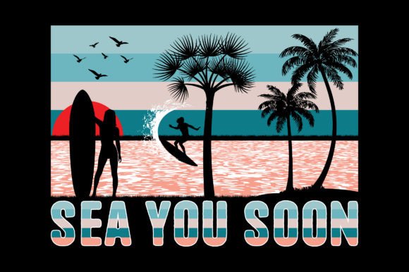 Sea You Soon Summer Sublimation Graphic Review