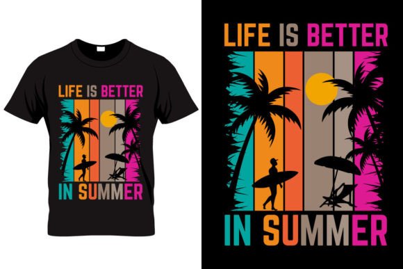Summer T-shirt Design Graphic Review