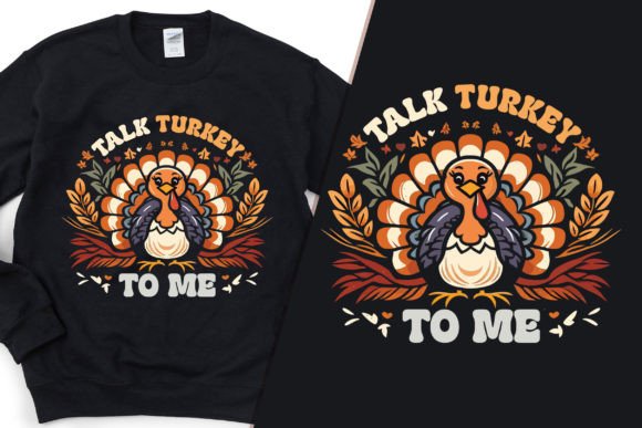 Talk Turkey to Me T-shirt Design Graphic Review